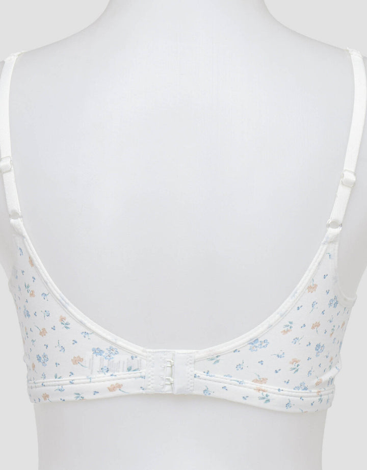 Nevada Mini Set Training Print Flower Bra Wanita