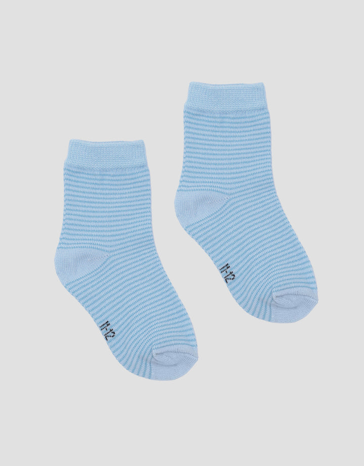 Little M Print Stripes Kaos Anak Laki-laki