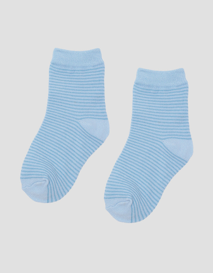 Little M Print Stripes Kaos Anak Laki-laki