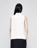 ZES Drappy Neck Blouse Wanita MPRWT016