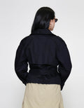 ZES Jaket Crop Wanita MPROW005