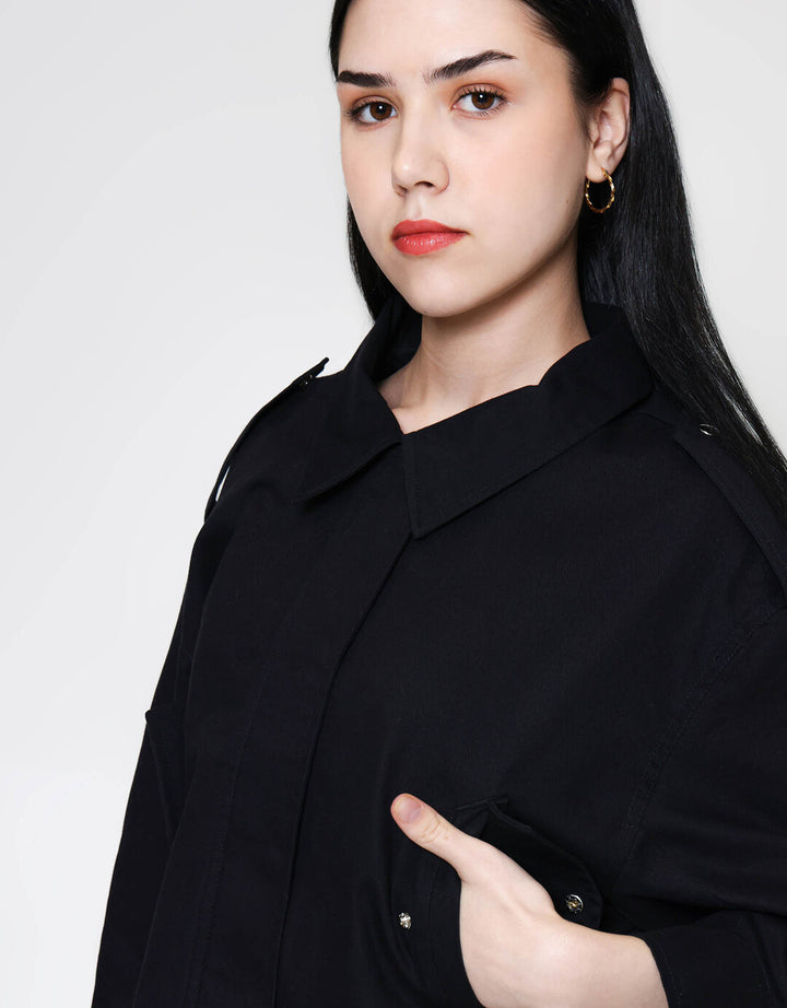 ZES Simply Jaket Crop Wanita MPROW006