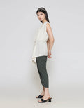 ZES Flowey With Belt Vest Wanita MPROW007
