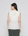 ZES Flowey With Belt Vest Wanita MPROW007