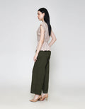ZES Sleeveless With Belt Kemeja Wanita MPRWT014
