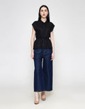 ZES Sleeveless With Belt Kemeja Wanita MPRWT014