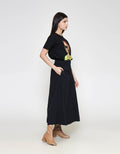 ZES Parachut A Line Rok Midi Wanita MASWB007