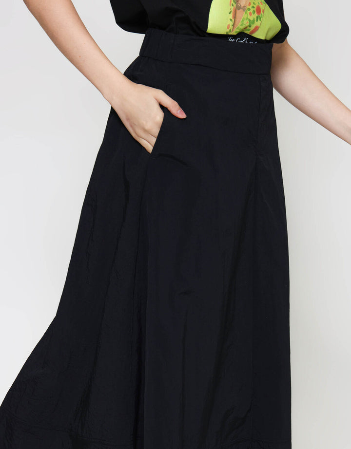 ZES Parachut A Line Rok Midi Wanita MASWB007