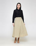 ZES Parachut A Line Rok Midi Wanita MASWB007
