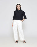 ZES Statement Cuff Basic Kemeja Wanita MASWT003