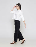 ZES Statement Cuff Basic Kemeja Wanita MASWT003
