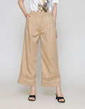 ZES WIDE LEG WITH STATEMENT CELANA PANJANG WANITA MASWB009