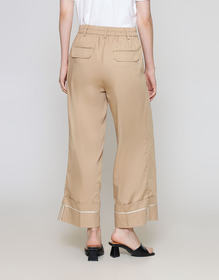 ZES WIDE LEG WITH STATEMENT CELANA PANJANG WANITA MASWB009