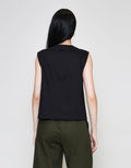 ZES Sleeveless Top With Tie Detail Blouse Wanita MASWT005