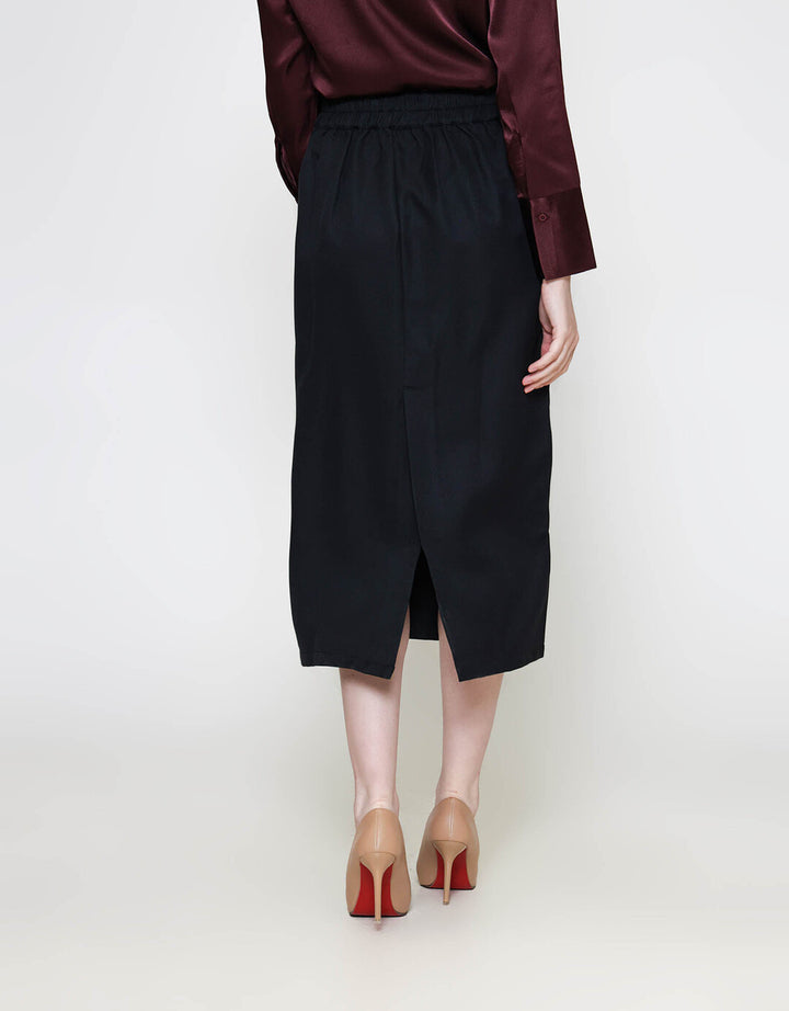 ZES Straight Rok Midi Wanita TSBWB005