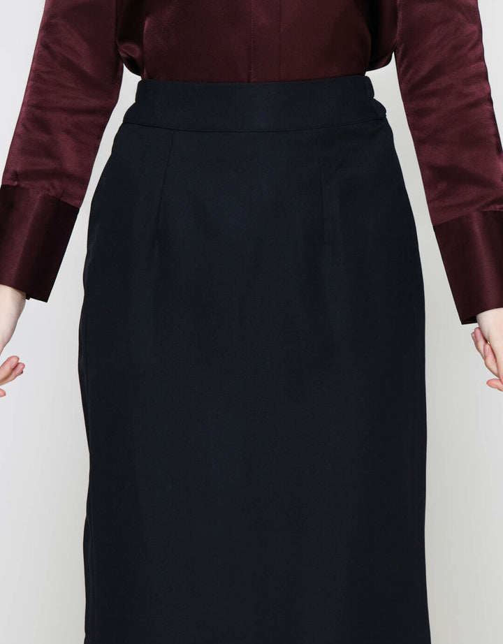 ZES Straight Rok Midi Wanita TSBWB005