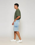 ZES Cargo Pocket Albert Celana Denim Pria ALBERT