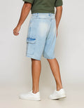 ZES Cargo Pocket Albert Celana Denim Pria ALBERT