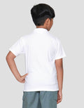 Little M Polos Print Kaos Lengan Pendek Anak Laki-laki