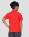 Little M Polos Print Kaos Lengan Pendek Anak Laki-laki
