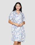 Nevada Ss Midi Dress Printed Water