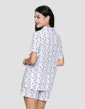Nevada Printed Stripe Small Piyama Wanita