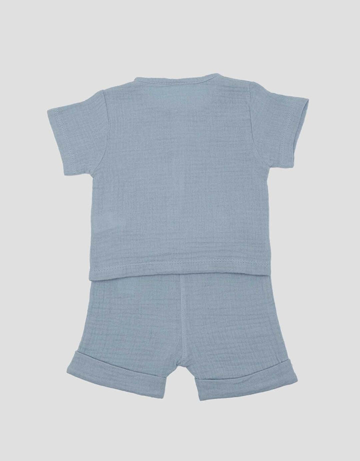 Little M Cringcle Pakaian Setelan Anak Laki-laki