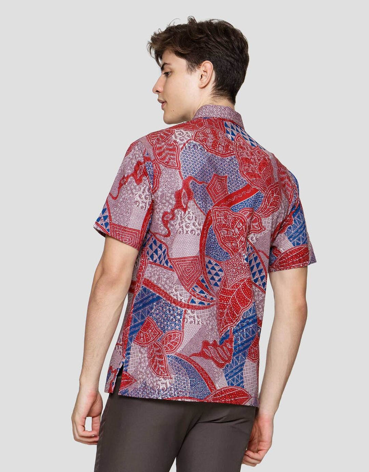 Arjuna Weda Tumpuk Kemeja Batik Pria