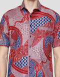 Arjuna Weda Tumpuk Kemeja Batik Pria
