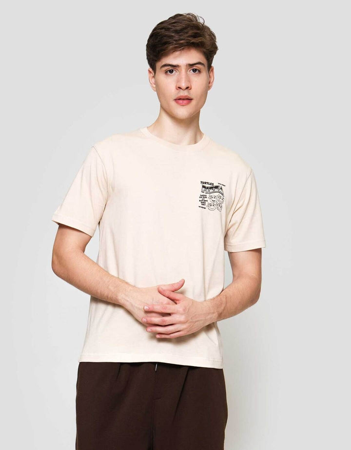 Nevada Print - Style Turtles Kaos Lengan Pendek Pria