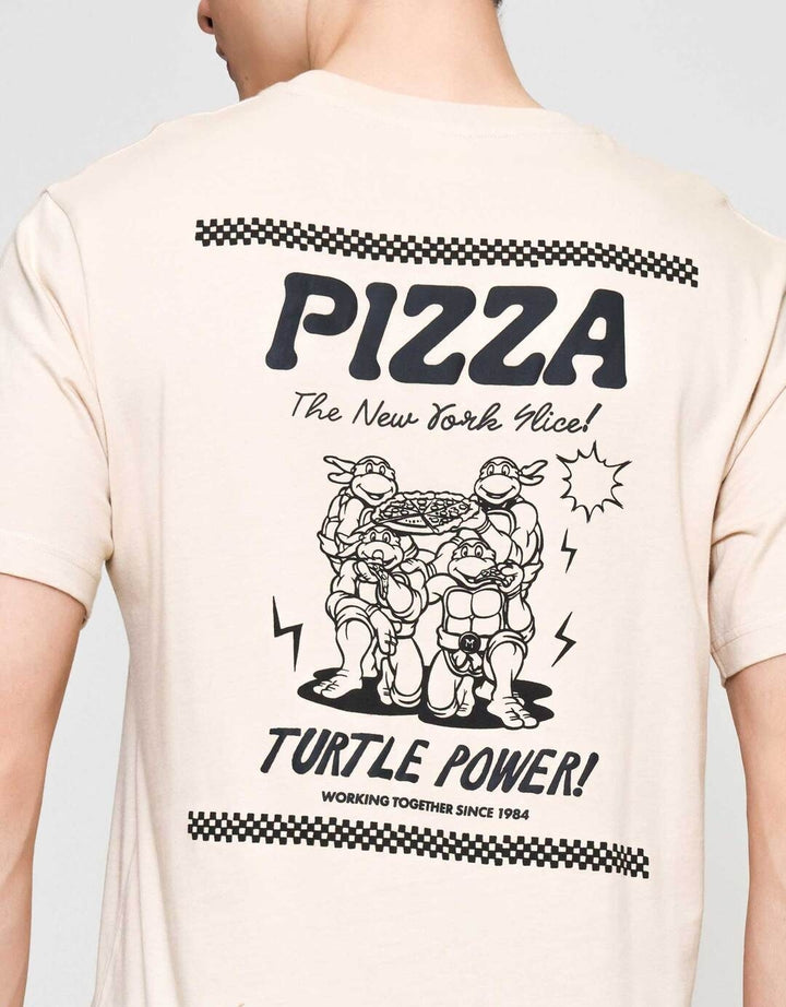 Nevada Print - Style Turtles Kaos Lengan Pendek Pria