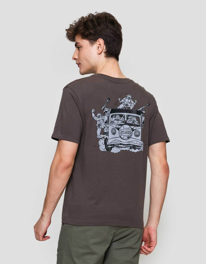 Nevada Print - Style Tmnt Kaos Lengan Pendek Pria