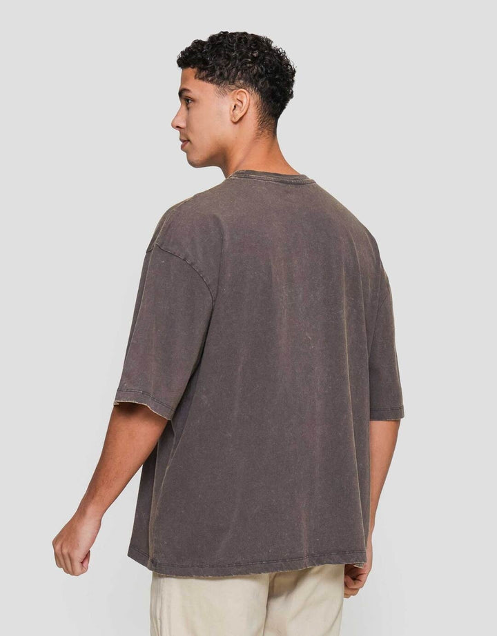 Nevada Wb Washing Marvin - Style Kaos Pria