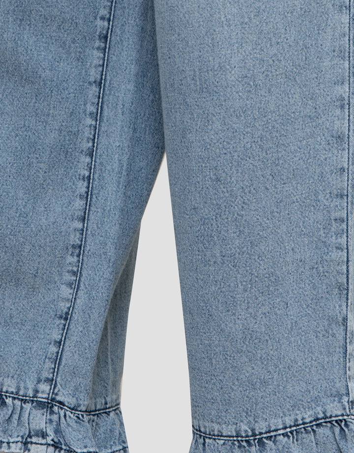 Exit Girls Milo Celana Kulot Denim Anak Perempuan