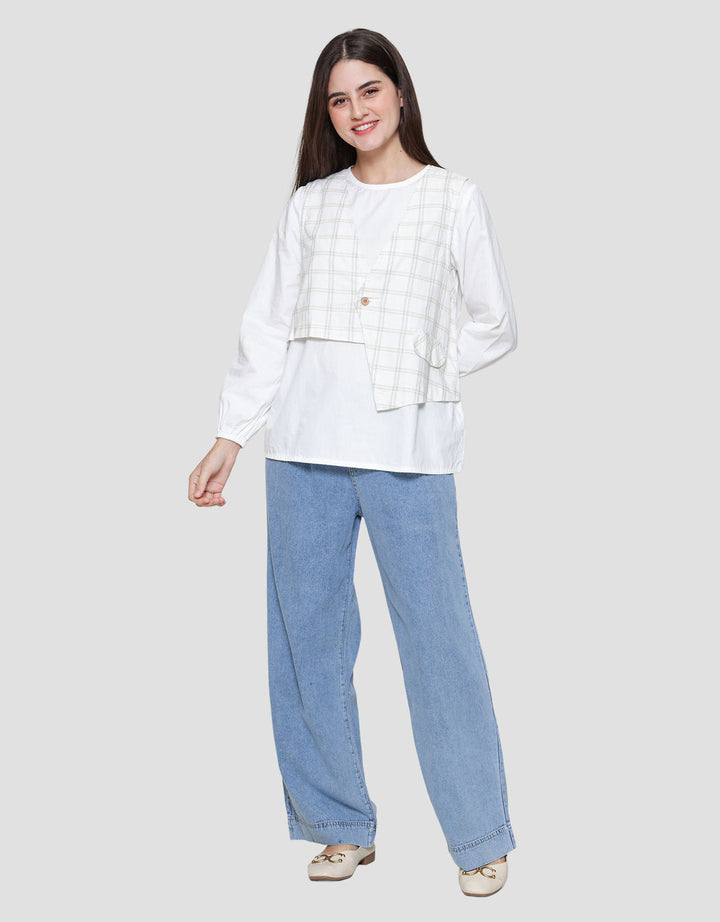 Exit Omila 2 In 1 Blouse Wanita