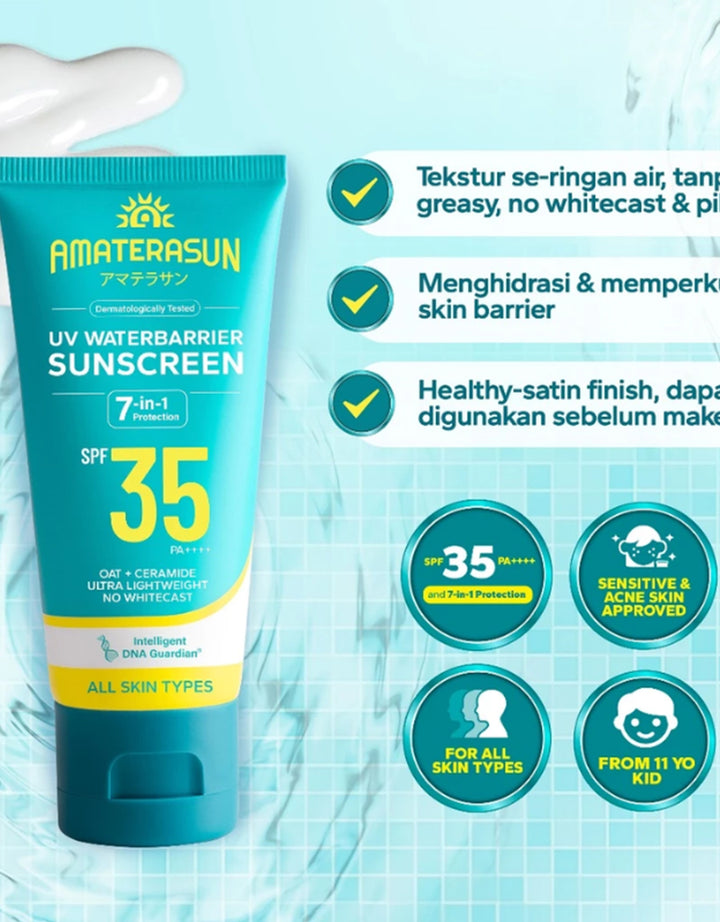 Amaterasun Uv Waterbarrier Spf 35 Pa 40Gr