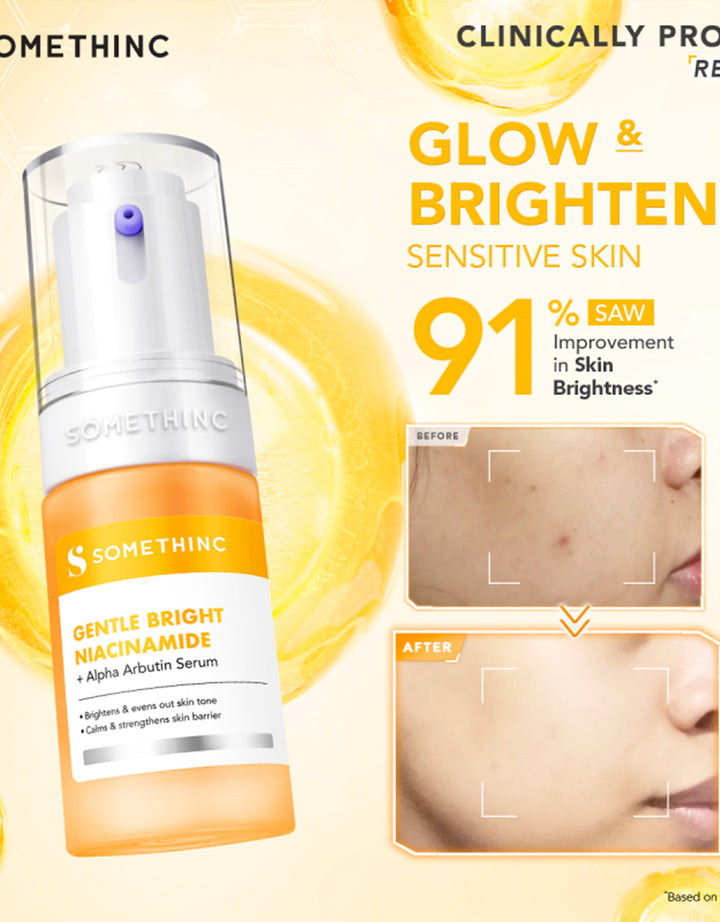 Somethinc Gentle Bright Niacinamide Alpha Arbutin Serum 20Ml