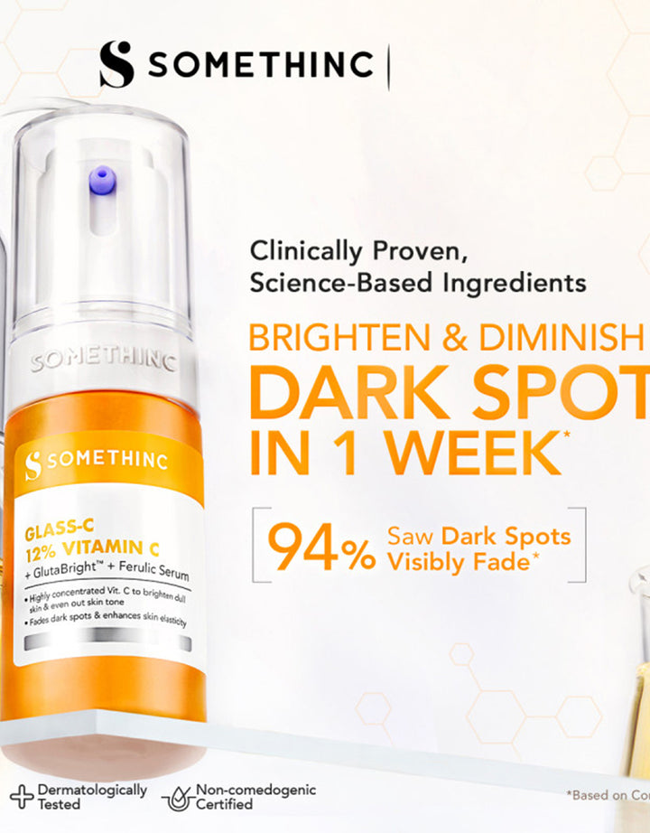 Somethinc Glassc 12 Vitamin C Ferulic Glutathione Serum 20Ml