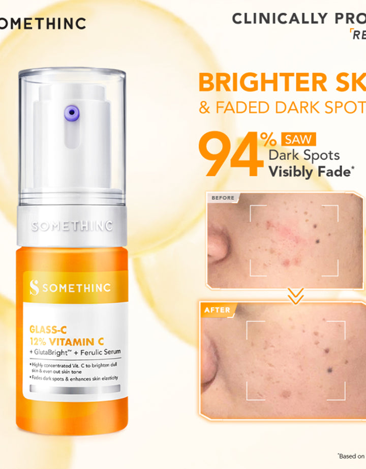 Somethinc Glassc 12 Vitamin C Ferulic Glutathione Serum 20Ml