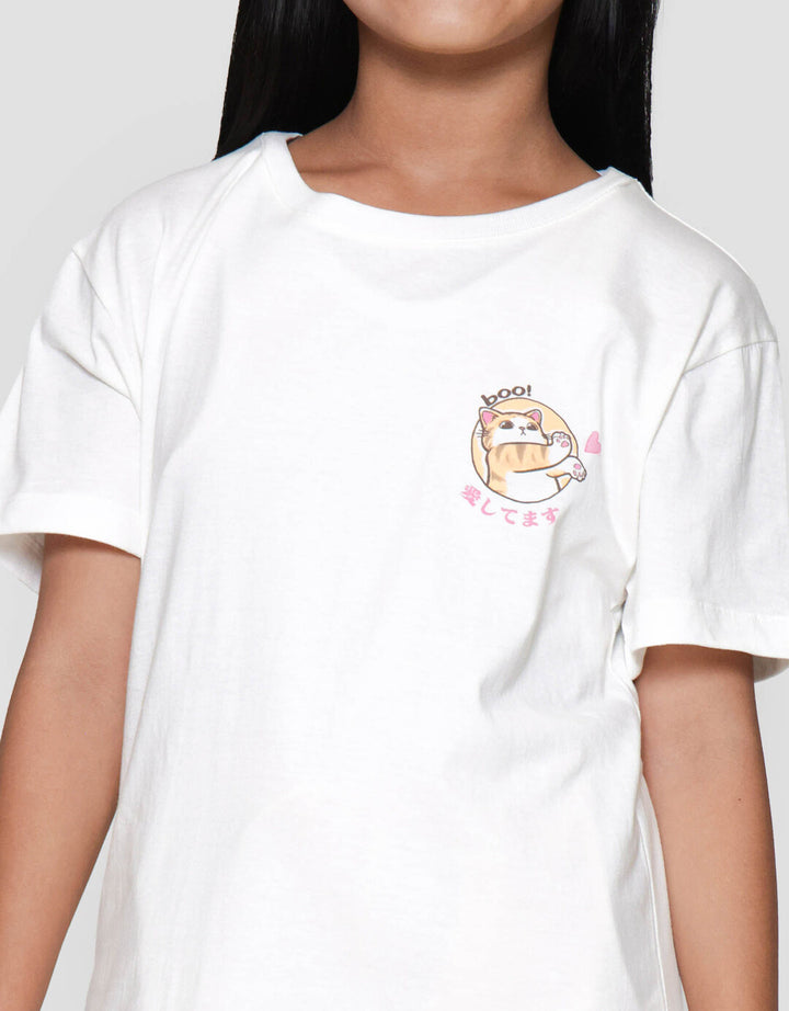 Nevada Cat Kaos Anak Perempuan
