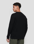 SUKO T-SHIRT WAFFLE KERAH BULAT KAOS LENGAN PANJANG PRIA