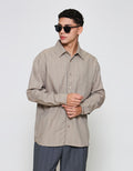 ZES TEXTURED STRIPES JAMES KEMEJA PRIA JAMES