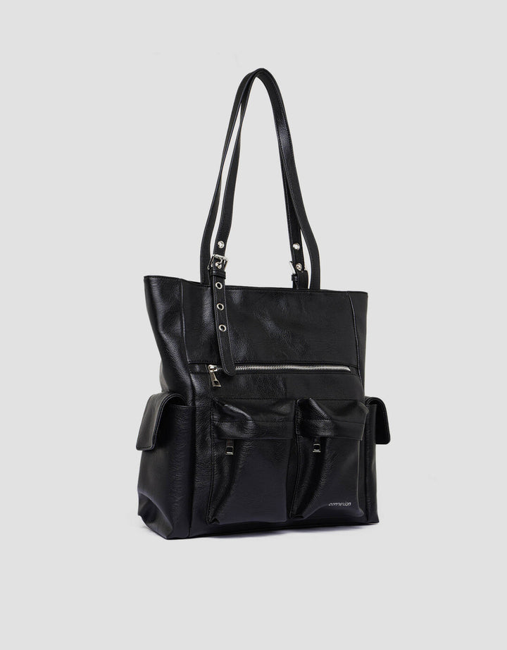 Connexion Pocket Shoulder Bag Wanita