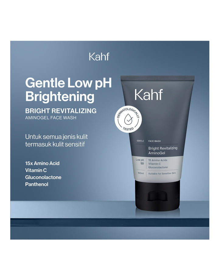 Kahf Bright Revitalizing Aminogel Face Wash 100 ml