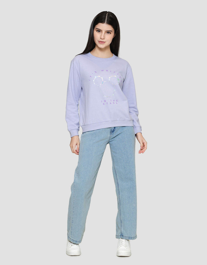 Disney Reguler Print Mickey Mouse Sweater Wanita