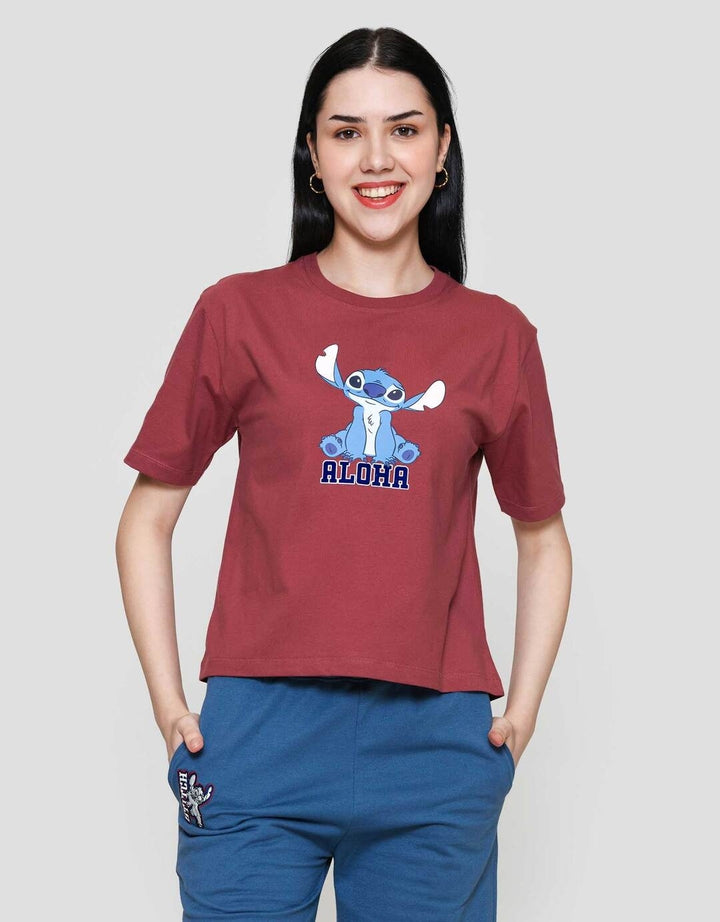 Disney Boxy Print Toy Story Woody Kaos Wanita