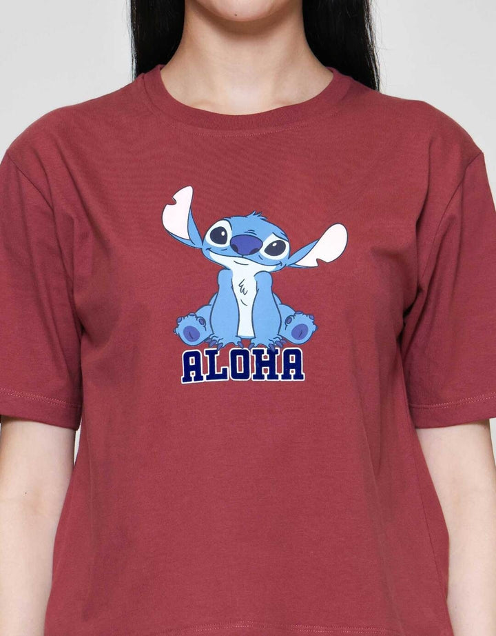 Disney Boxy Print Toy Story Woody Kaos Wanita