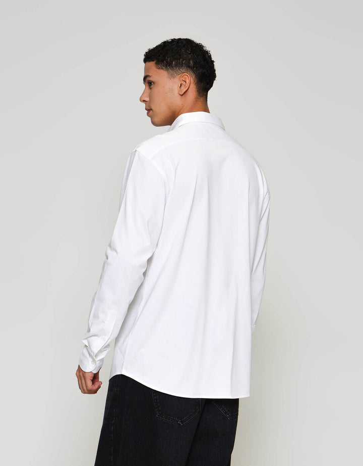 ZES Knit Workwear Alexls Kemeja Pria ALEXLS