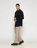 ZES Knit Workwear Alexls Kemeja Pria ALEXLS