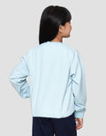 Nevada Texture Stopper Bawah Sablon Michigan Sweater Anak Perempuan